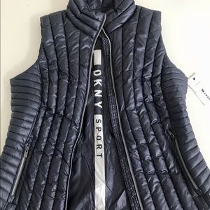Lightweight puffy DKNY vest